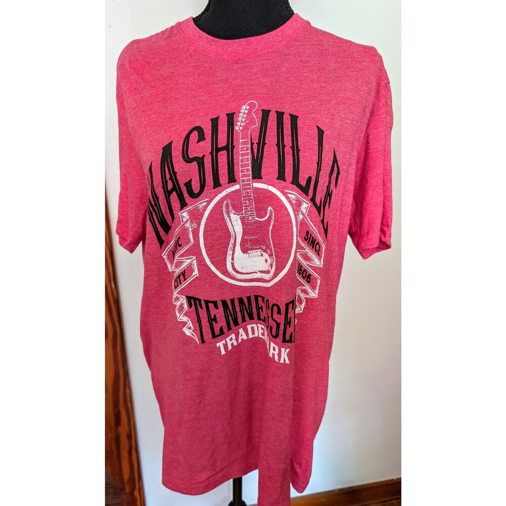 Stellar Brand Nashville Tennessee Hunter Red T Shirt Size Medium M NWT New Soft